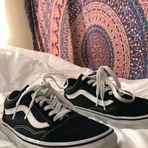 Black Low Top Vans